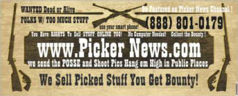 All American Pickers Big Bounty Offer Banner!